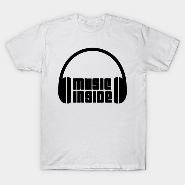 Music inside T-Shirt by JewelryArcade